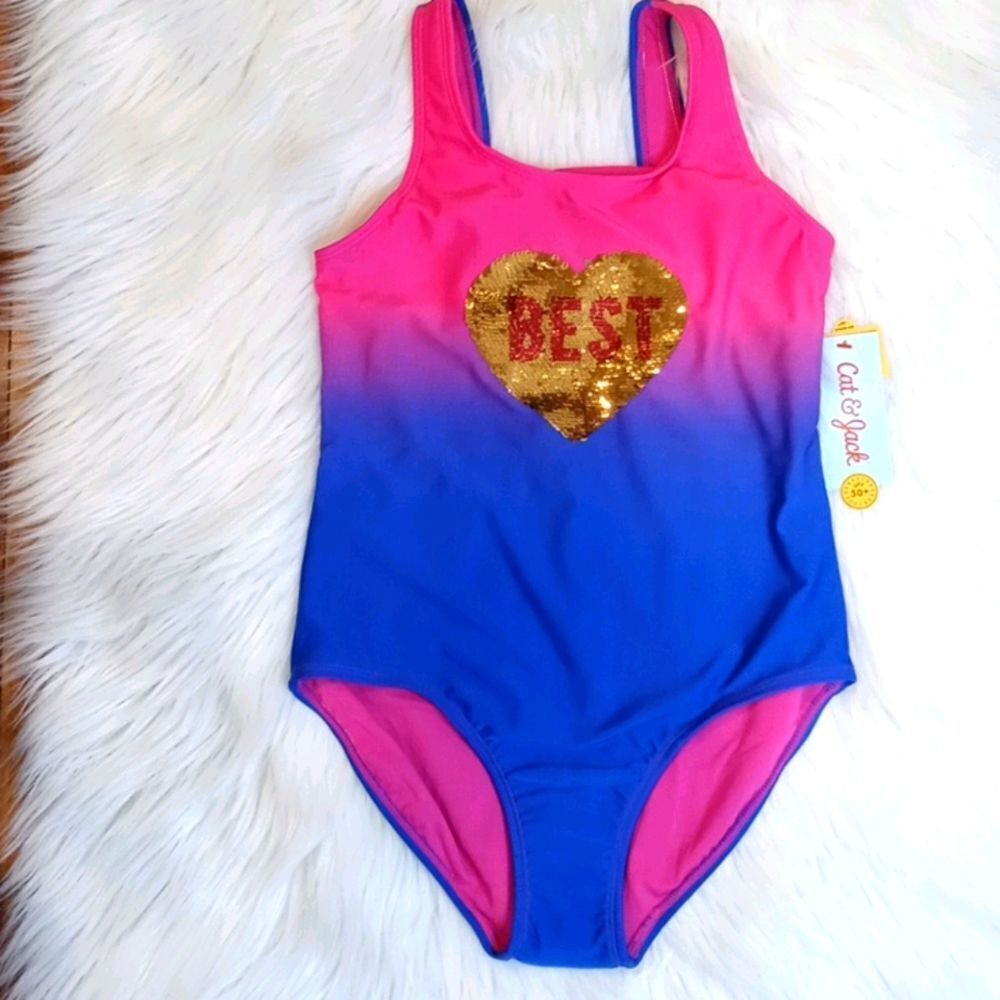 Cat & Jack swimsuit one piece M plus